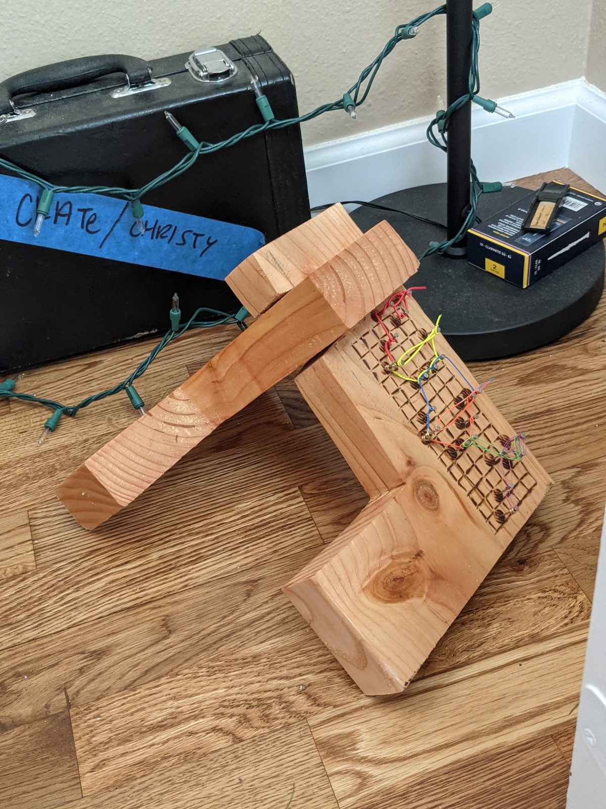 without a guitar on it or anything